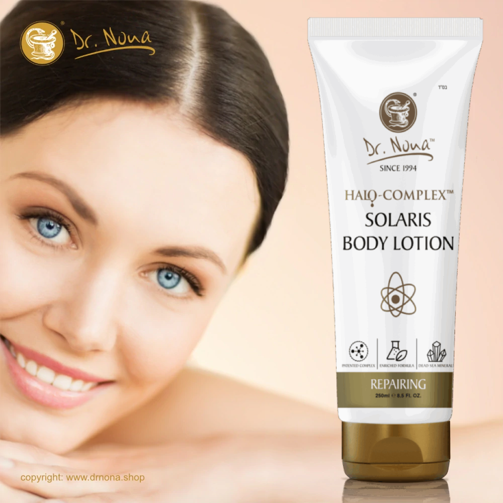 Dr.Nona Tělové mléko Solaris D. N. z Mrtvého moře na popáleniny, migrény, ozáření 250ml