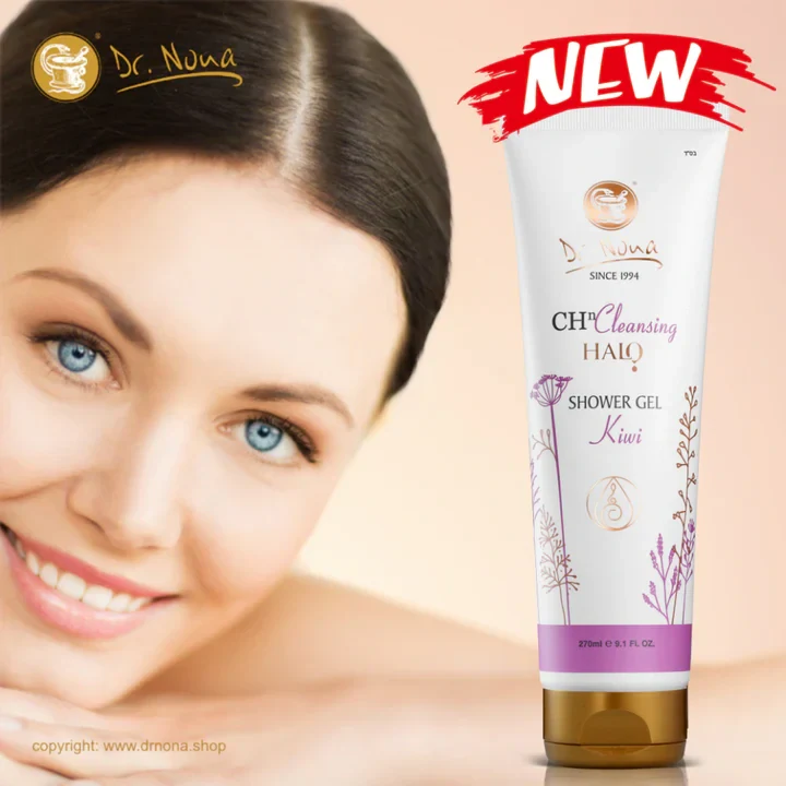 Dr.Nona Sprchový gel Halo Gel KIWI z Mrtvého moře na očistu a pružnost pokožky 270ml