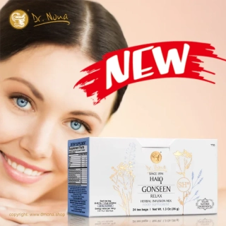 DR. NONA HALO GONSEEN RELAX 24 pcs, přírodní doplněk stravy, Mrtvé moře